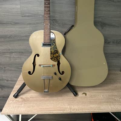 Vintage 1956 Gretsch Electromatic 6184 Corvette Electric Guitar Jaguar Tan #2641 image 1