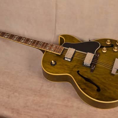 Vintage 1966 Gibson ES-175D - Super Rare "Royal Olive" factory finish Custom Order!  Amazing player! image 2