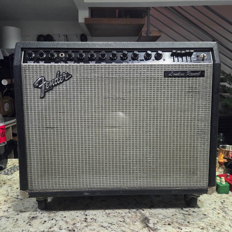 Fender London Reverb 1983 - Black Face Made in USA Fullerton CA image 1