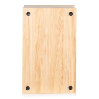 Gator Elite Furniture Series 4U Desktop Studio Rack - Natural Maple Matte Finish image 4