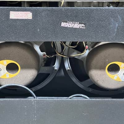 Fender Twin Reverb  1969 - a very rare & desirable Silver Panel Twin Reverb w/factory JBL D120F speakers. image 14