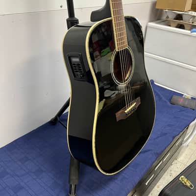 Used Breedlove Atlas Revival Series D/SMe BLK Acoustic Electric Guitar with Original Hardshell Case Made in Korea Black image 11