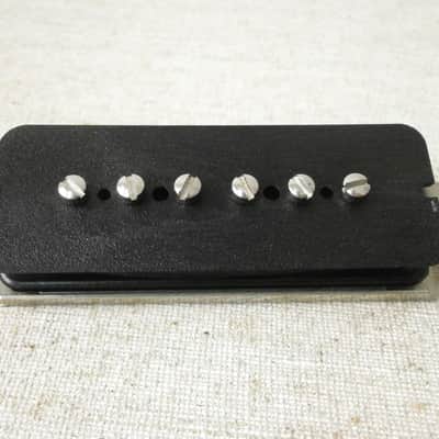 P90 Pickup Dog Ear BLACK A4 HOT Bridge Fits Gibson Epiphone Handcrafted by Q pickups Vintage image 2