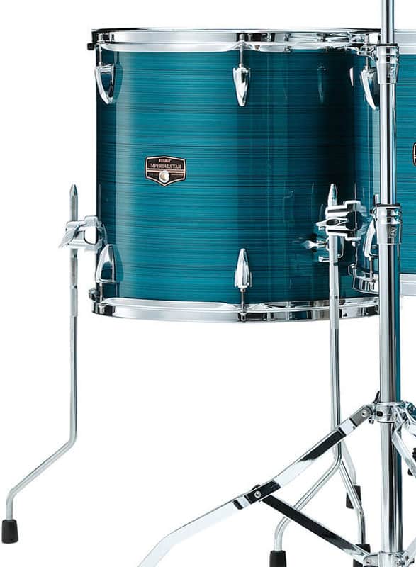 Tama IPF14A-HLB Imperialstar Floor Tom 14 - Hairline Blue image 1