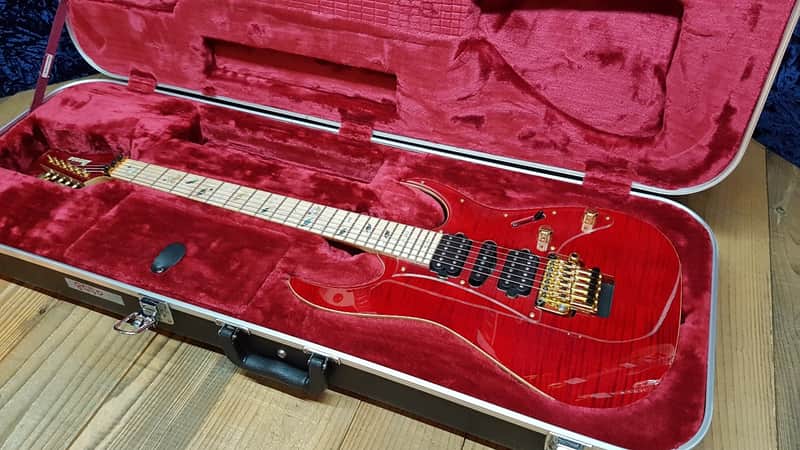 Ibanez RG8550MZ J-Custom Red Spinel Dimarzio Edge Zero FR HSH Electric Guitar image 1