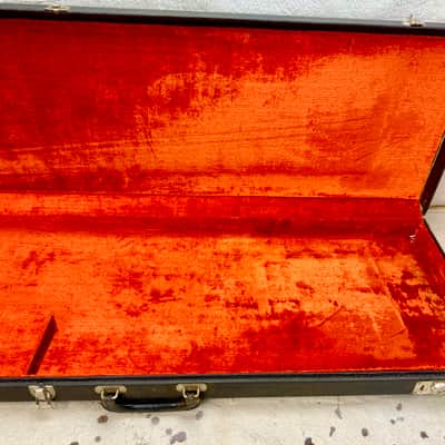 Vintage 1960's Fender Precision-Jazz-Tele Bass Guitar Case Tail-Logo 1967-1972 image 17