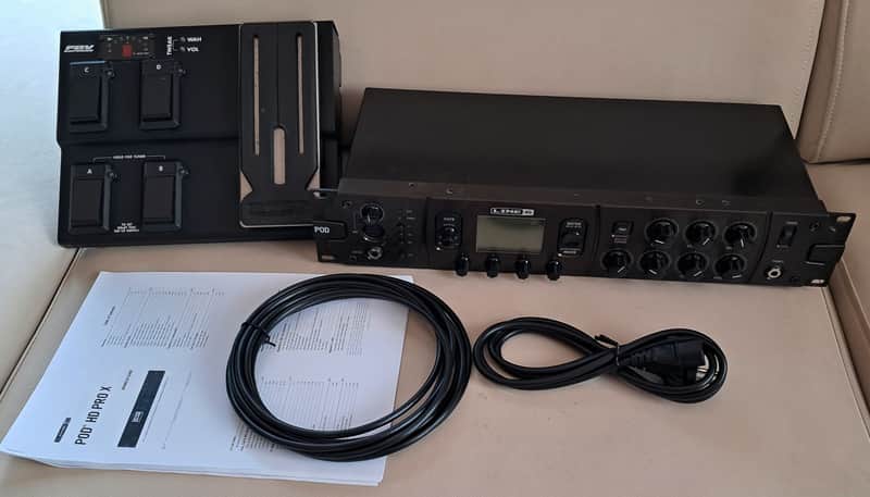 Line 6 POD HD Pro X + FBV EXPRESS, Rackmount Multi-Effect and Amp