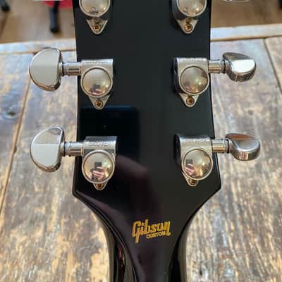 Gibson Custom Shop Les Paul '68 Custom Reissue Ebony 2019 w Docs & HSC Japanese Dealer Select image 15