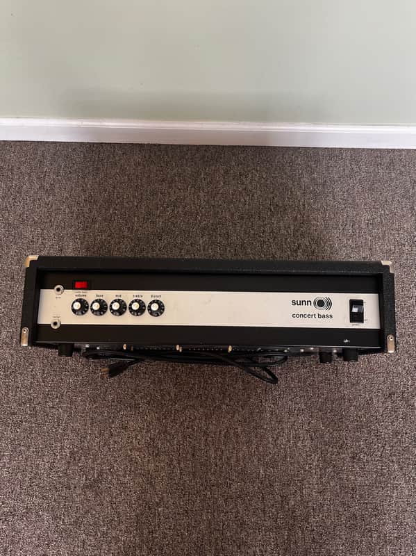 Sunn Concert Bass Head 1970s