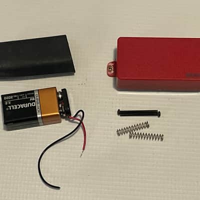 2012 USA EMG 60 Red Neck Humbucker Guitar Pickup Quick Connect (Missing connect wire)