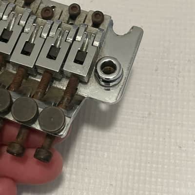 1986-87 Era Original Floyd Rose Made in Germany Chrome Tremolo Bridge Vibrato Kramer Model Guitar image 13