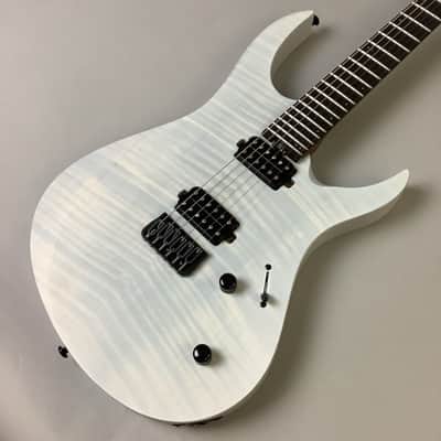 Balaguer Guitars Diablo Standard with Hipshot Hardtail Bridge - Satin Trans White image 1