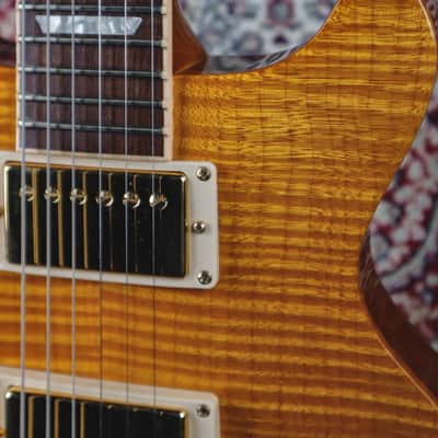 Gibson Les Paul Standard Double Cut Plus 1998 - Amber Sorrento image 8