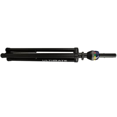 Ultimate Support TS-90B TeleLock Series Lift-assist Aluminum Speaker Stand with Integrated Speaker A image 3