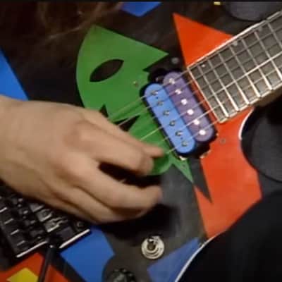 Ibanez JPM100 P1 John Petrucci - RARE First-Run Japan, Multi-Color Pickups (Picasso) image 8