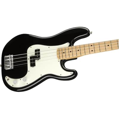 Fender Player Precision Electric Bass Guitar, Maple Fingerboard, Black image 15
