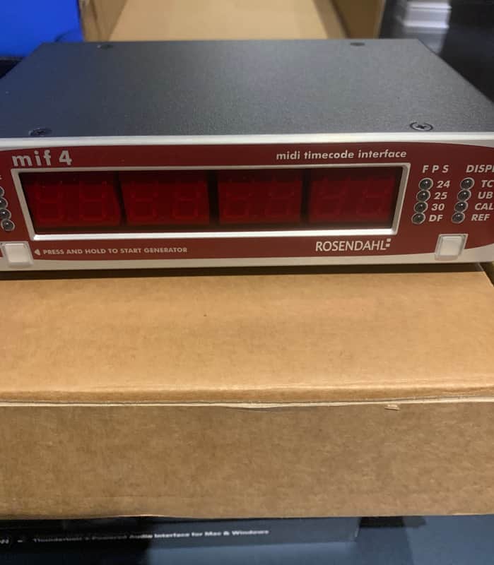 Rosendahl Mif 4 Midi Timecode Interface 2019 red/silver image 1