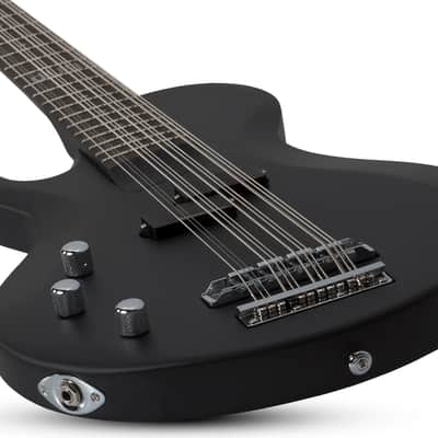 Schecter dUg Pinnick DP-12 LH Satin Black image 2