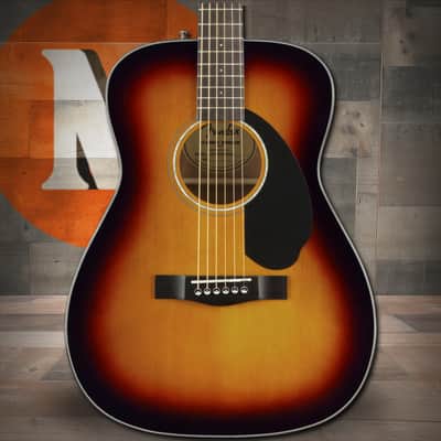 Fender CC-60S Concert, Walnut Fingerboard - 3-Color Sunburst image 1