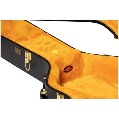 Gibson Lifton Historic Case for ES-335, Black/Goldenrod image 3