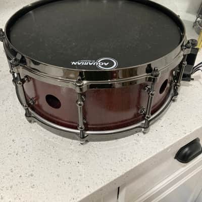 Custom Drum Concepts Purpleheart Wood 6.5x14" Snare Drum image 8