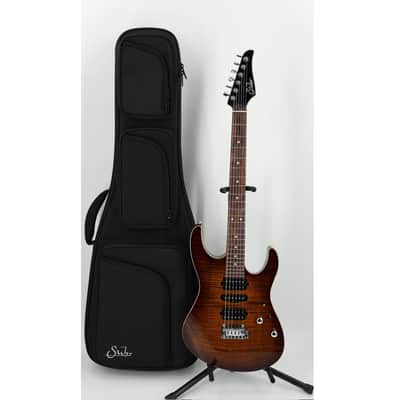 Suhr Modern Plus HSH Electric Guitar - Bengal Burst w/Pau Ferro Fingerboard image 12