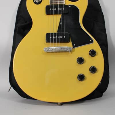 2021 Epiphone Les Paul Special TV Yellow w/ Gig Bag image 2