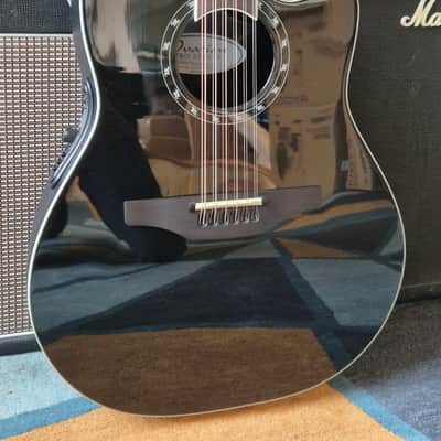 Ovation Pro Series 2751AX-5-G 12-String 2025 - Black image 2