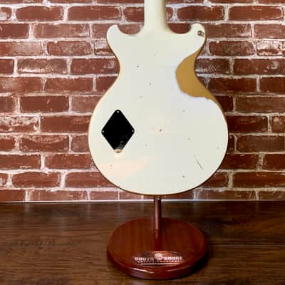 Ronin Badmoon 2020 White Over Gold Relic (White Falcon Style) New *Last one ever* Clean Demo added. (Authorized Dealer image 7