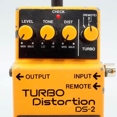 Boss DS-2 Turbo Distortion 1989 Made In Japan Vintage Guitar Effect Pedal CA56040 image 3