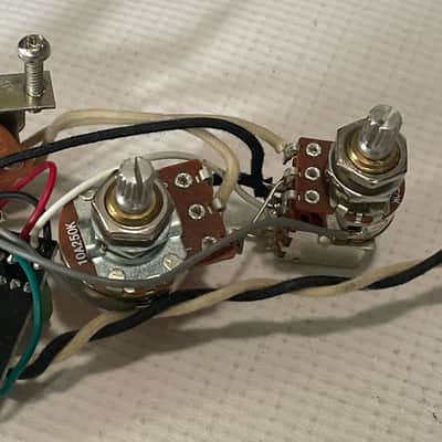 2000's Fender Upgraded Stratocaster Guitar Electronics Wiring Harness Seymour Duncan Liberator, Orange Drop Capacitor image 7