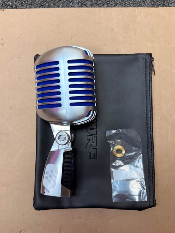 Shure Super 55 Deluxe Supercardioid Dynamic Microphone | Reverb