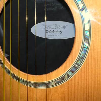 1 of 1 custom Golden Guitar “Celebrity” by Ovation [CC 24] image 5