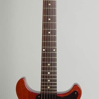 Gibson  Les Paul Junior Solid Body Electric Guitar (1958), ser. #7312, black tolex hard shell case. image 8