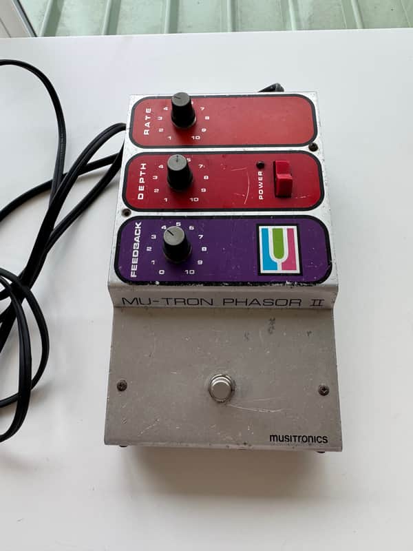 Musitronics Mu-Tron  Phasor II  1976 - Silver image 1