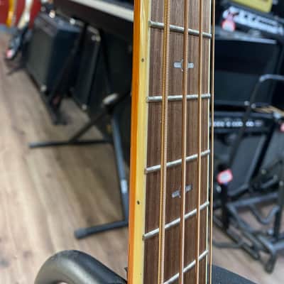 Fender 4 String Sunburst Acoustic/Electric Bass Guitar FA-450CE image 8