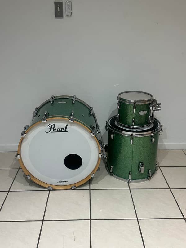 Pearl Masters Music City Custom - Turquoise Glass image 1