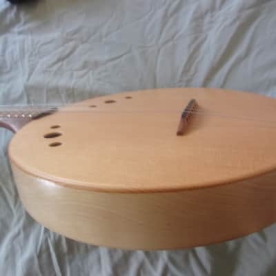 T. Mead Banjos Guitjo 2016 Natural Maple, Spruce image 6