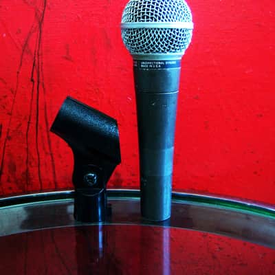 Vintage USA 1980's Shure SM58 Handheld Cardioid Dynamic Microphone Low Z w accessories image 15