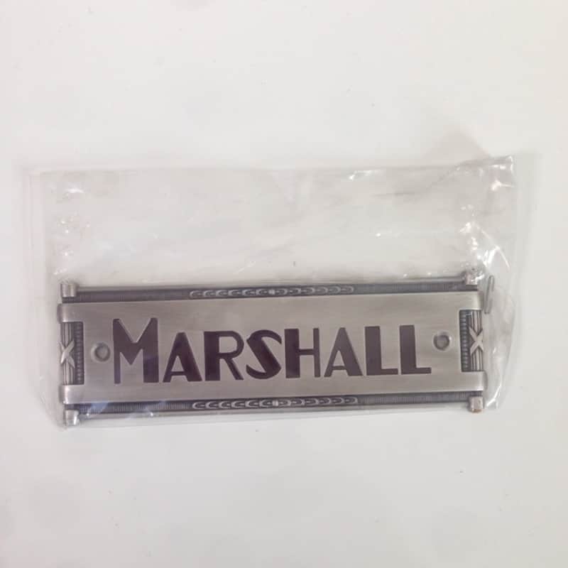 Marshall Coffin Logo Badge Reissue Offset JTM45 image 1
