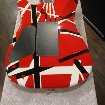 EVH Striped Series Electric Guitar 2013 - Present - Red/Black/White image 8