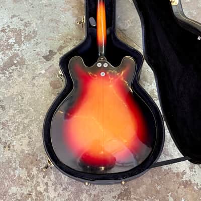 Mosrite Celebrity 3 c 1967 - Sunburst original vintage USA Mosley image 14