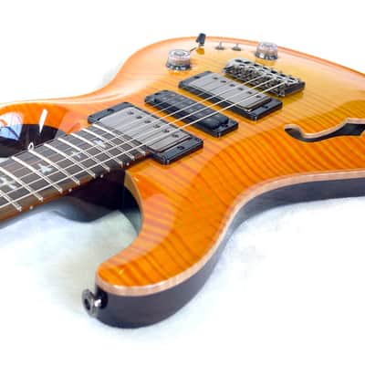 LIKE NEW Paul Reed Smith PRS 2022 Private Stock Limited Edition 1 of 85 Special Semi-Hollow 22 Citrus Glow image 12