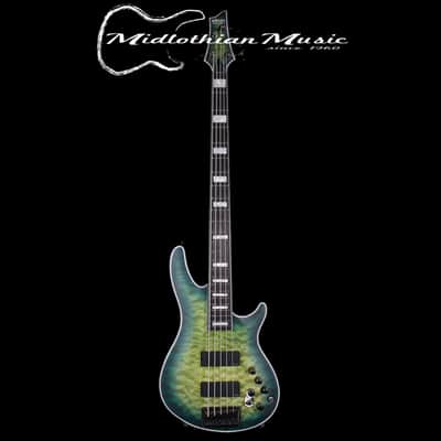 Schecter - Daniel Firth Hellraiser Extreme-5 - 5-String Bass Guitar - Cthulhu Burst Satin Finish image 1