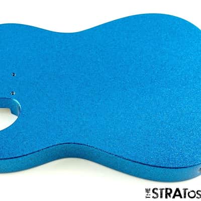 Fender J Mascis Tele BODY Telecaster Guitar, Sparkle Bottle Rocket Blue Flake image 2