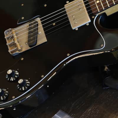 2021 K-Line Truxton '72 Swamp Ash Electric Guitar Factory Relic Black + COA OHSC image 6