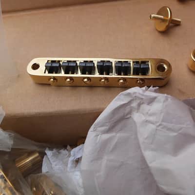 Graph Tech ResoMax Tuneomatic Bridge - Gold image 1