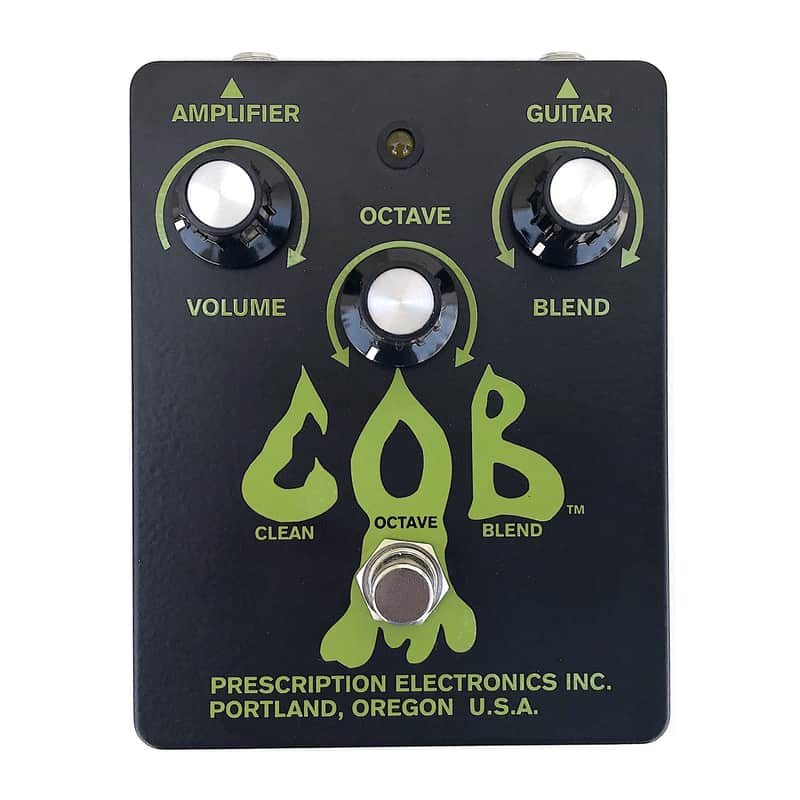 Prescription Electronics COB Clean Octave Blend Boost Pedal | Reverb