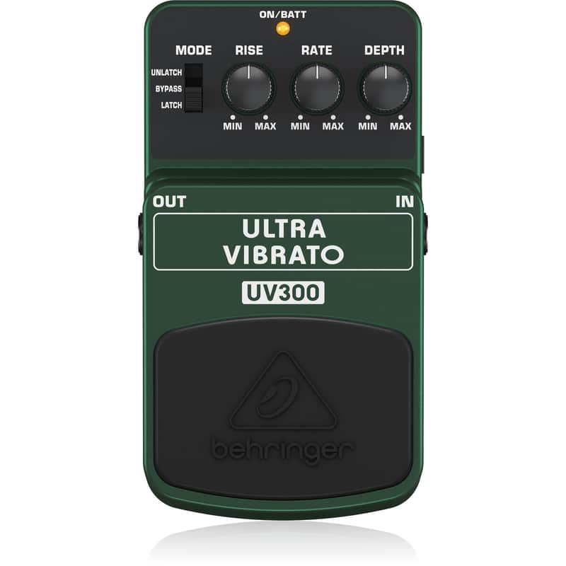 Behringer UV300 Classic Vibrato Effects Pedal for Guitar image 1