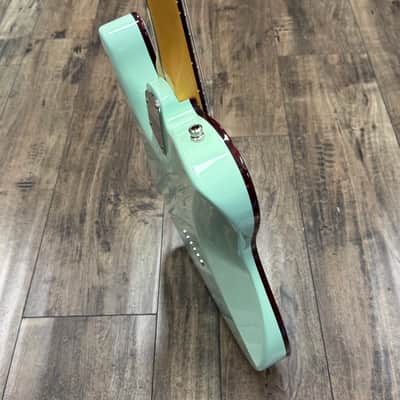 Fender American Ultra Luxe Telecaster 2021 - Surf Green Electric Guitar image 10